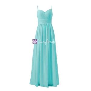 Turquoise Bridesmaid/Prom dress
